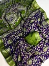 Tew Soft Bleck Dola Silk With Kalamkari Design Sarees Wholesale Suppliers In Mumbai